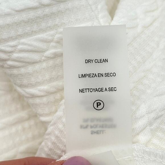 TOMMY HILFIGER Button-Trimmed Jacquard-Knit Fit & Flare Dress - Size 2 NWT - Picture 14 of 16